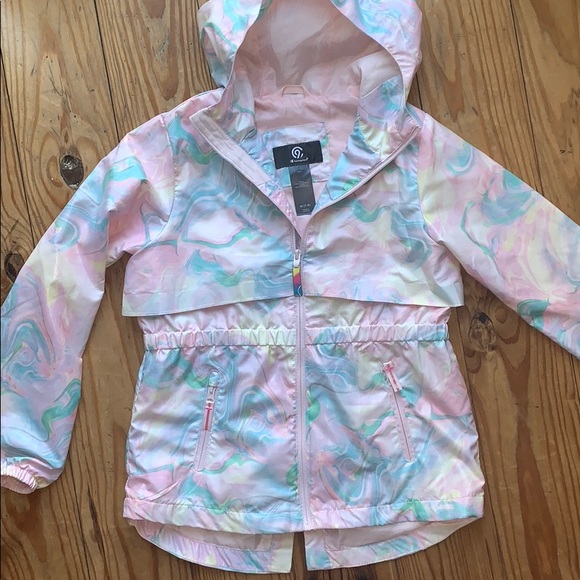 champion girls rain jacket